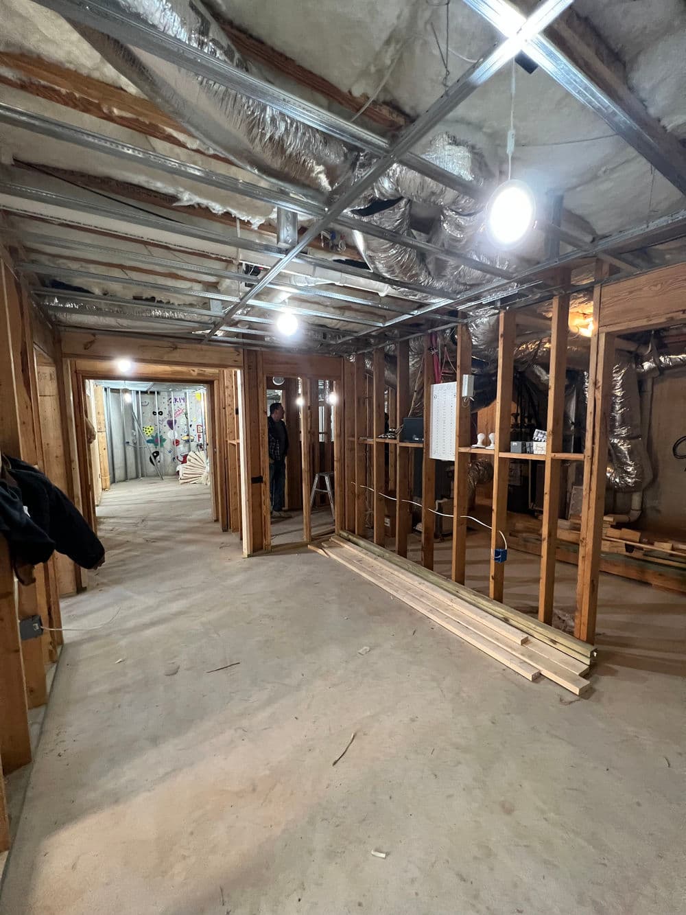 Gallery photos for Bare Concrete to Fully Finished Basement in Acworth: Image #3