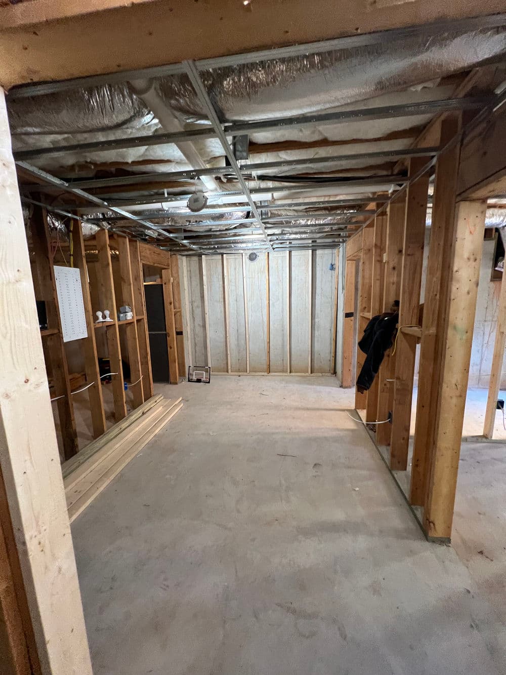 Gallery photos for Bare Concrete to Fully Finished Basement in Acworth: Image #6