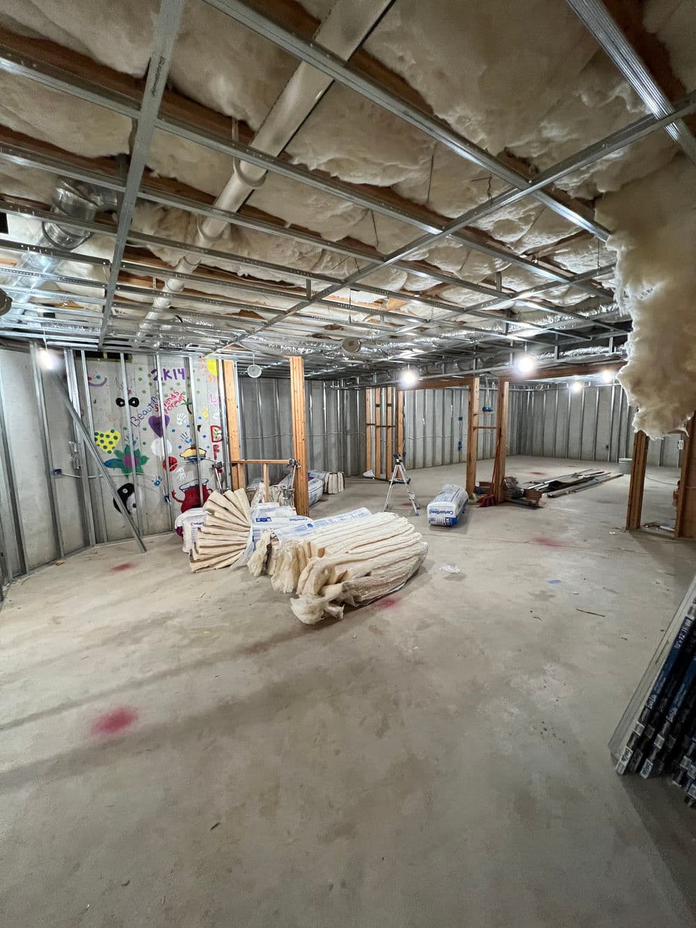 Gallery photos for Bare Concrete to Fully Finished Basement in Acworth: Image #7
