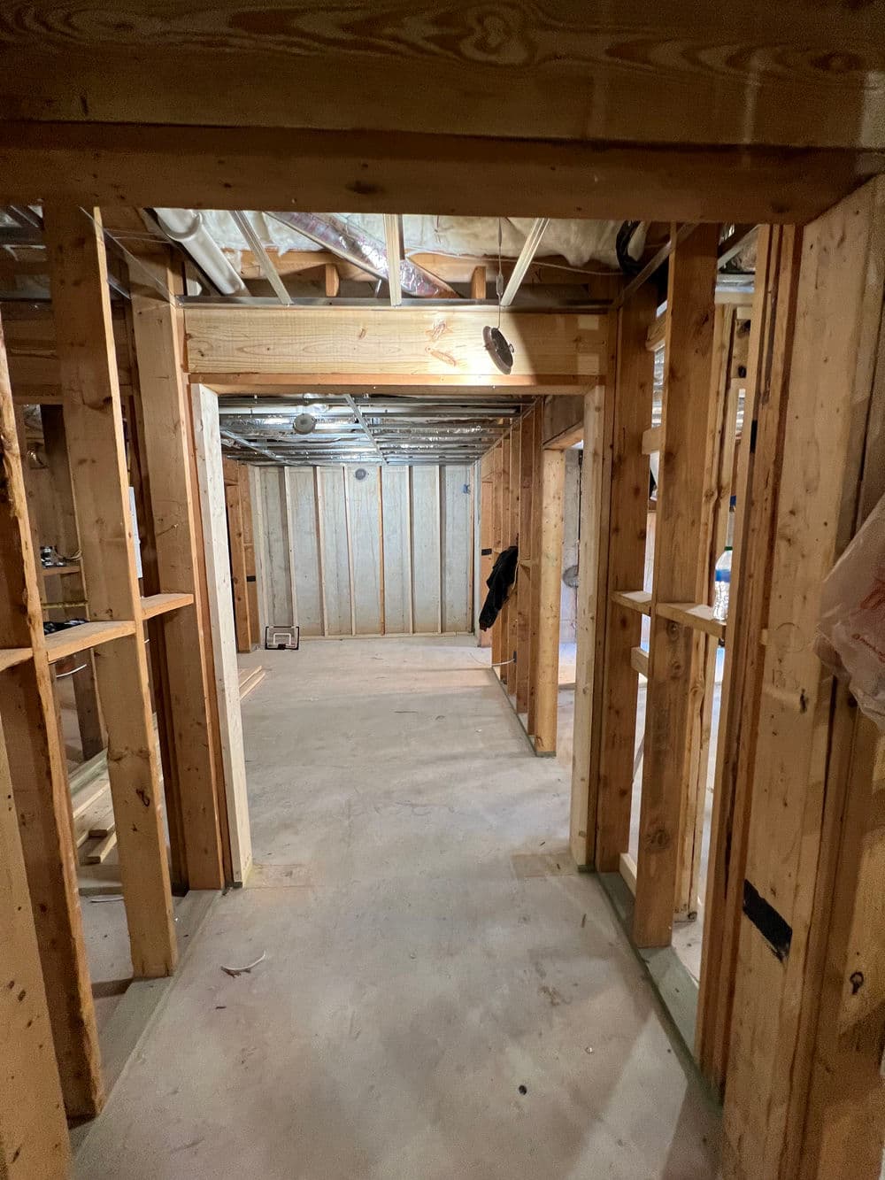 Gallery photos for Bare Concrete to Fully Finished Basement in Acworth: Image #8