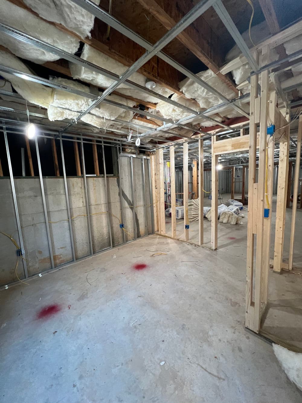 Gallery photos for Bare Concrete to Fully Finished Basement in Acworth: Image #10