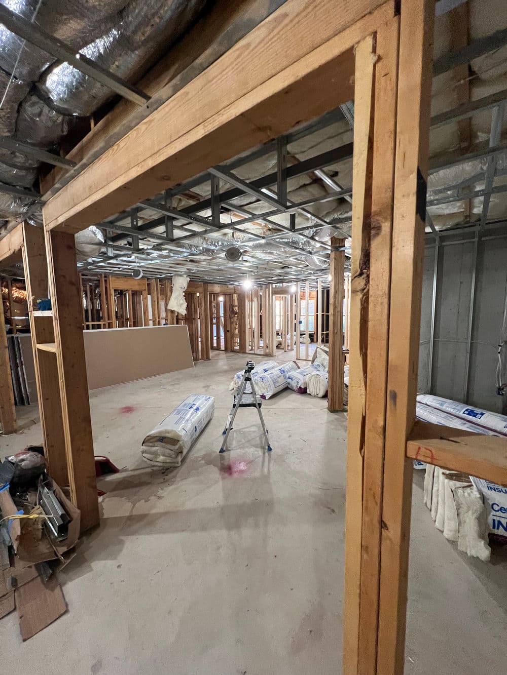 Gallery photos for Bare Concrete to Fully Finished Basement in Acworth: Image #13