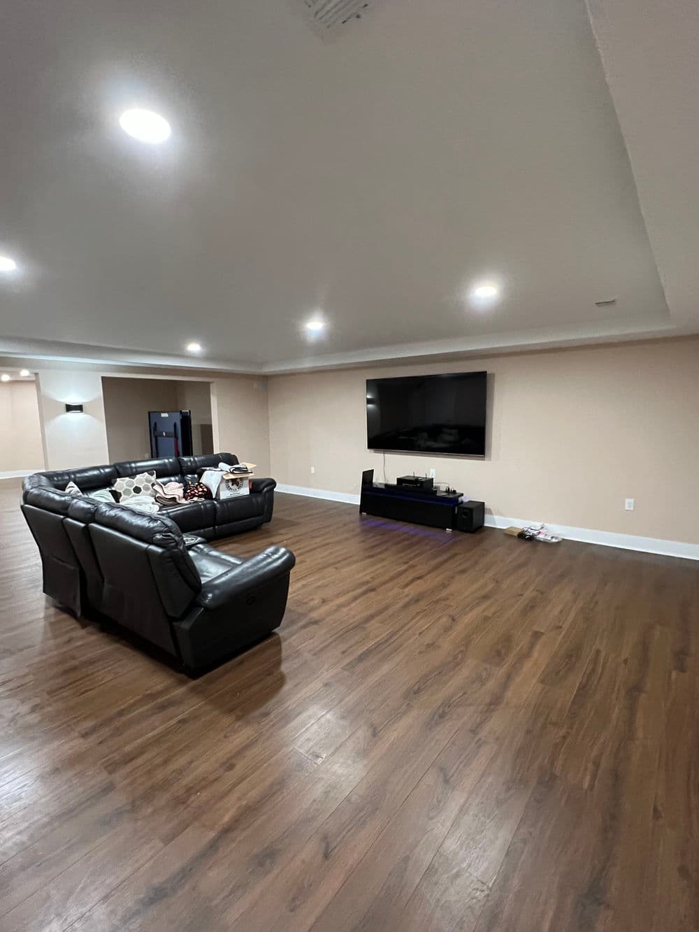 Gallery photos for Bare Concrete to Fully Finished Basement in Acworth: Image #17