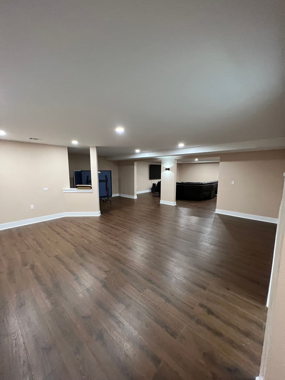 Gallery photos for Bare Concrete to Fully Finished Basement in Acworth: Image #21