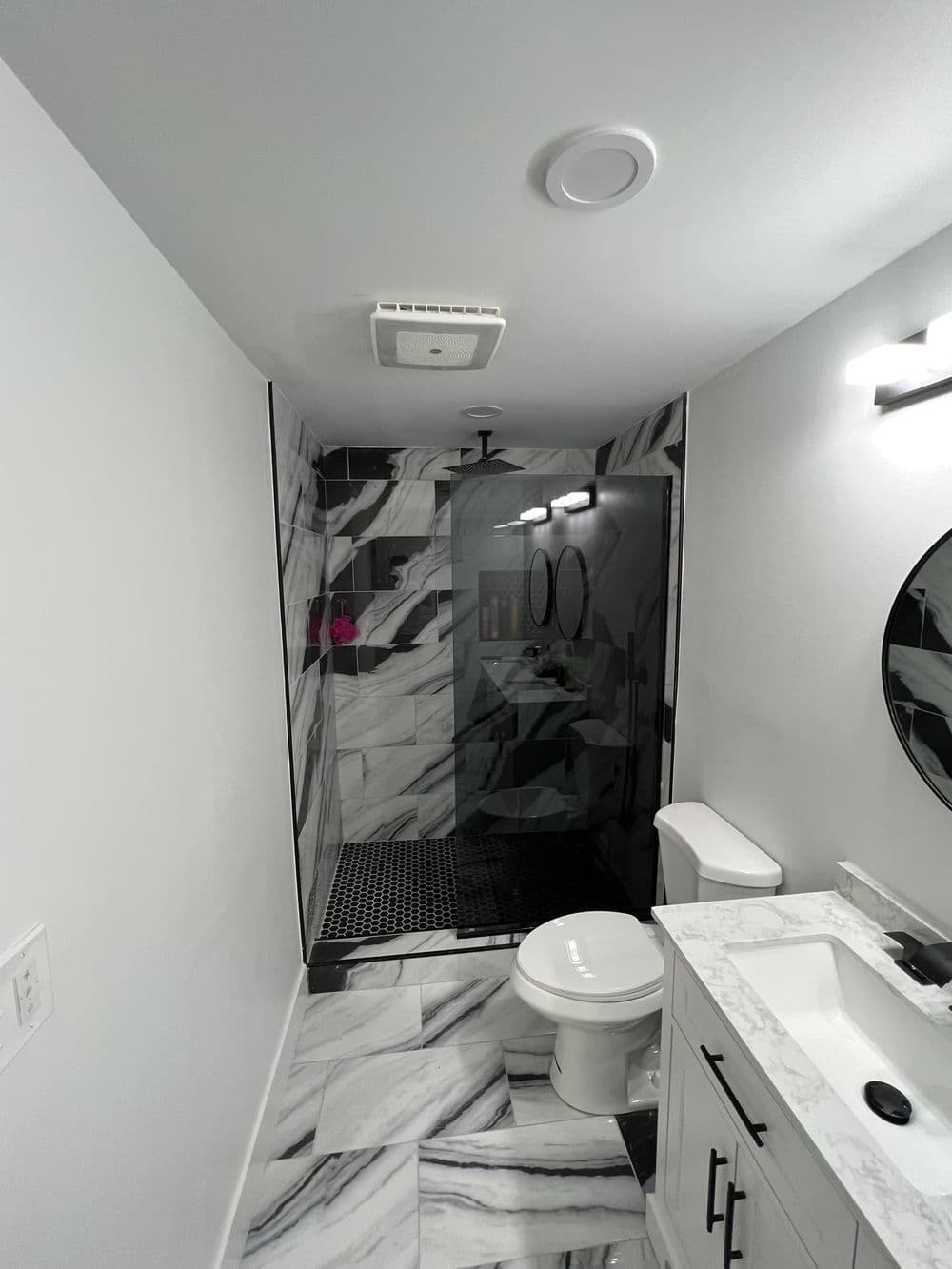 Gallery photos for Bare Concrete to Fully Finished Basement in Acworth: Image #22