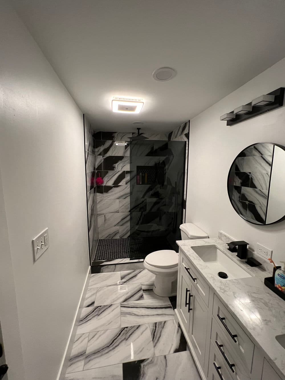 Gallery photos for Bare Concrete to Fully Finished Basement in Acworth: Image #25